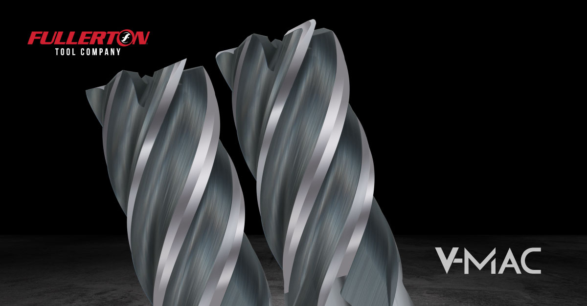 thumbnail image 2 of Precision Cuts Every Time: 1/2" 5 Flute Variable Helix Carbide End Mill – NACo Coated, Made In USA! 2 of 5