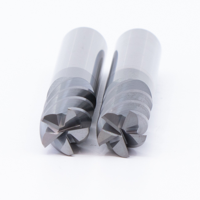 5 mm 4 flutes solid carbide end mill, shank Ø 6 mm - RCVHMF05-4, Router  fish tails, CUTTING TOOLS