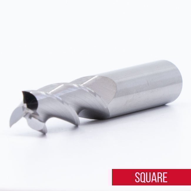 3-Flute - 37.5° Helix - 3833 AlumaMill G3 HP End Mills - Fullerton